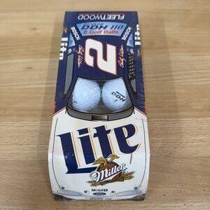 Rusty Wallace Collectible Dunlop DDH 110 6 Golf Balls Sealed New Old Stock